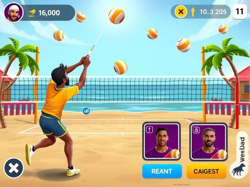 Volley Conquerors character customization options